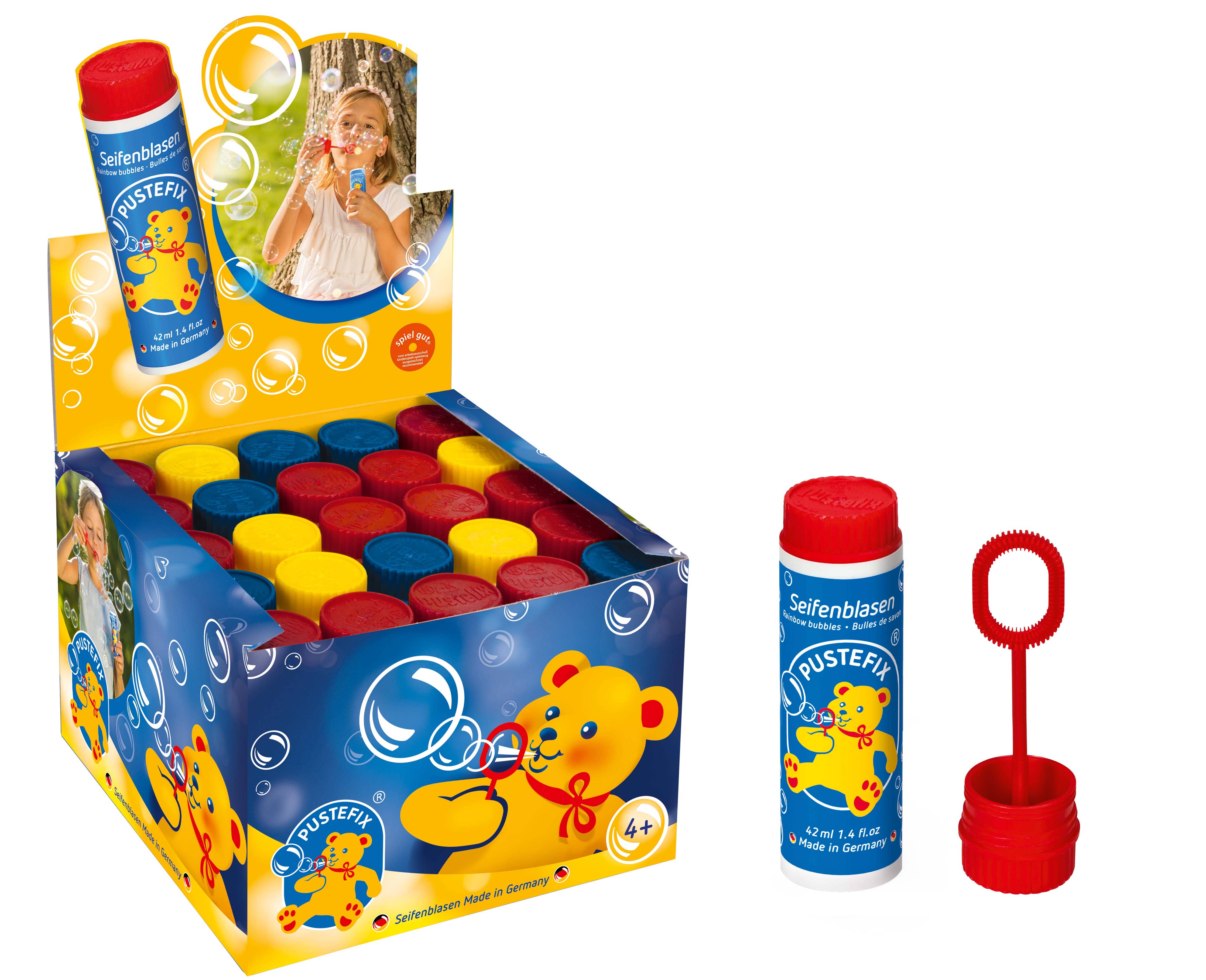 Pustefix Bubble Tube with Wand - 42 ml/1.4 oz