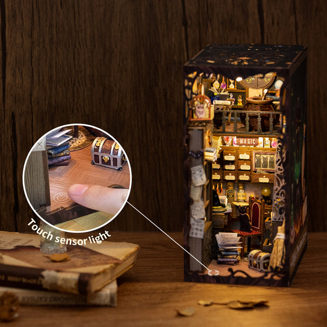 DIY Book Nook Bookend - Magic Pharmacist