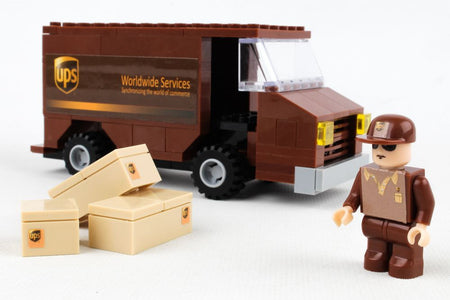 UPS 111 PIECE PACKAGE  CAR CONSTRUCTION TOY