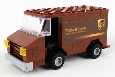 UPS 111 PIECE PACKAGE  CAR CONSTRUCTION TOY