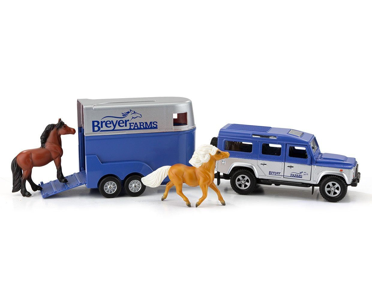 Breyer - Land Rover and Tag-A-Long Trailer