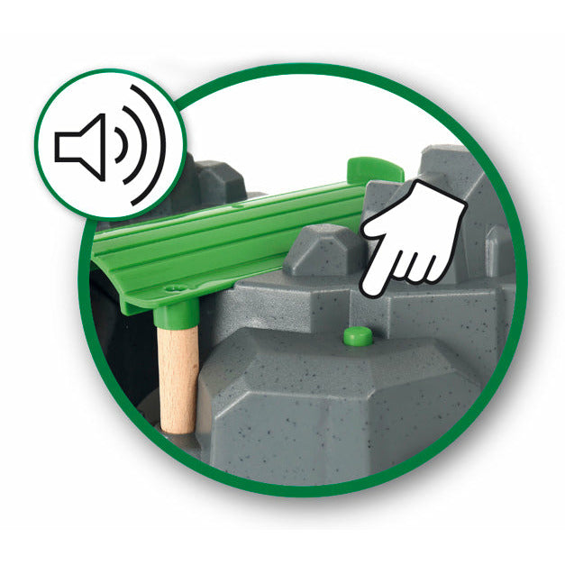 BRIO Crane & Mountain Tunnel