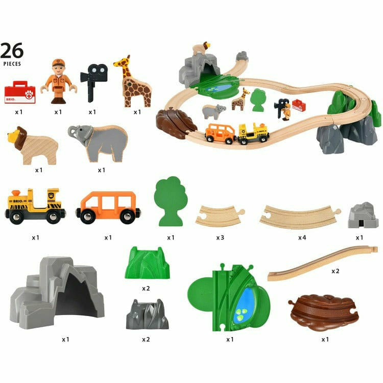 BRIO Safari Adventure Set