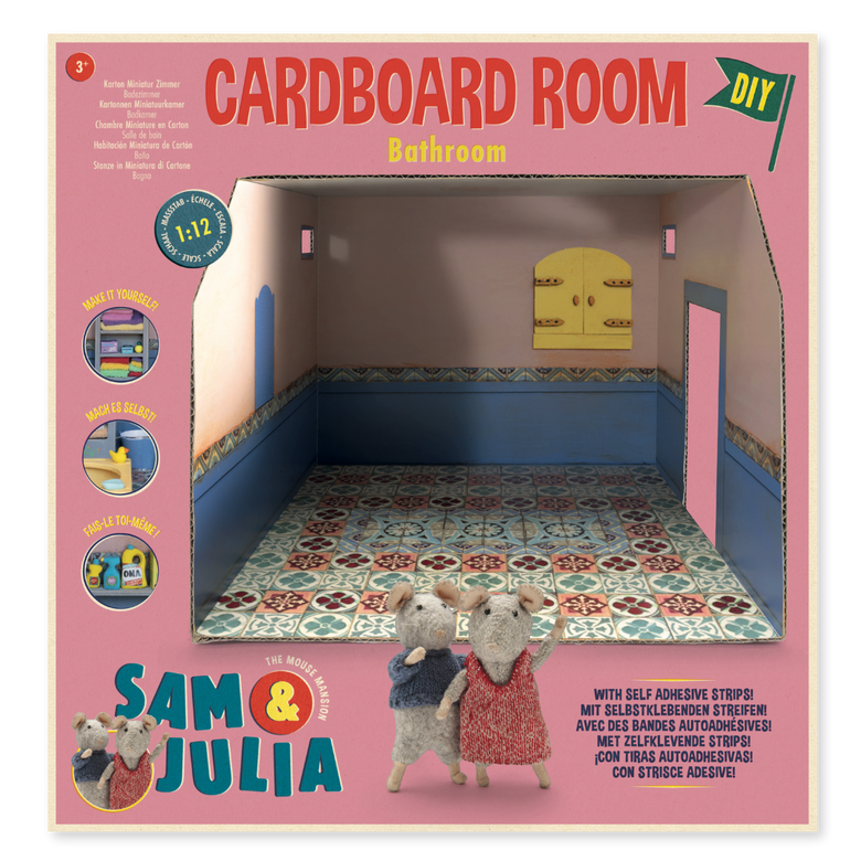 Cardboard Room- Bathroom