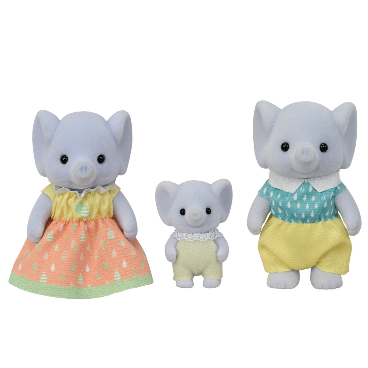 Calico Critters - Elephant Family Trio
