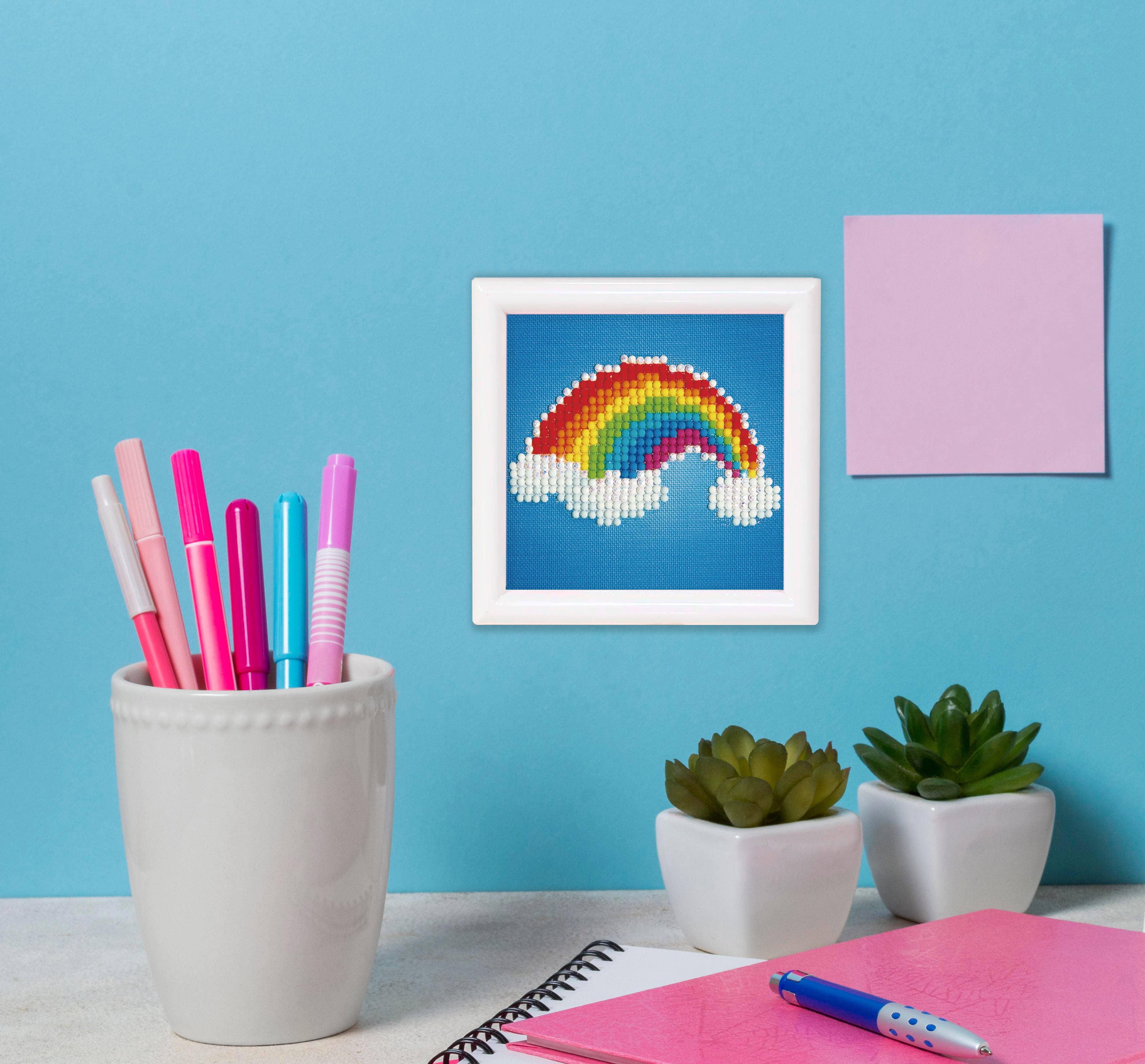 Diamond Dotz - Ever Living Rainbow Framed