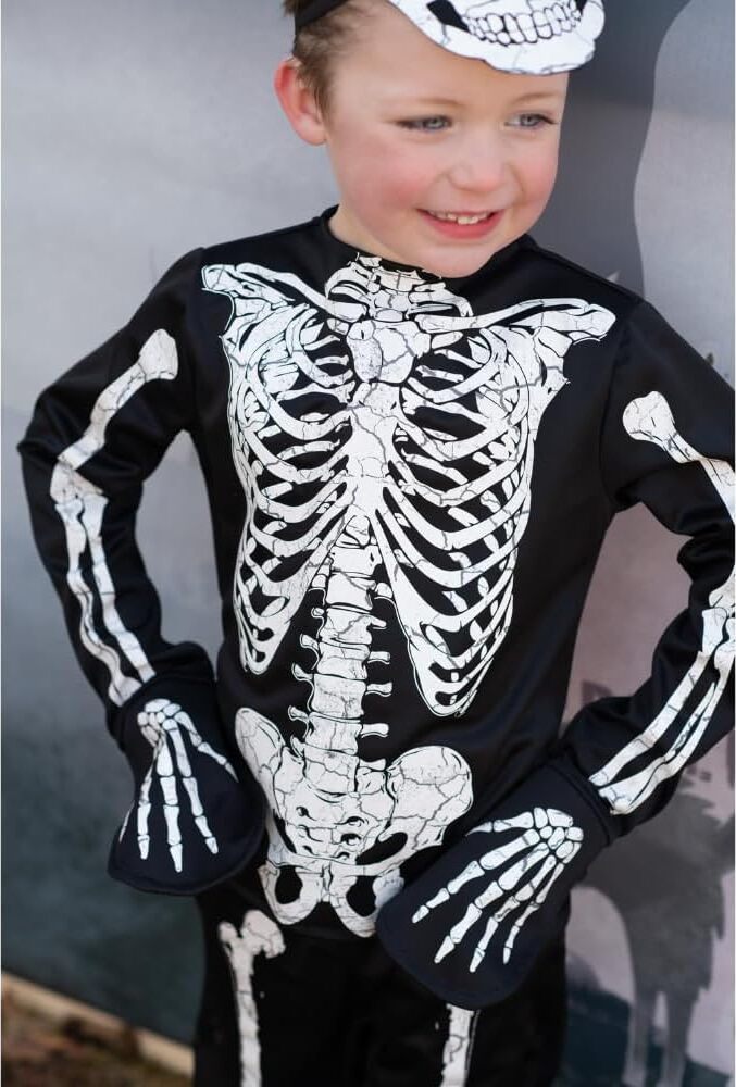 Glow in the Dark Skeleton Costume 5/6