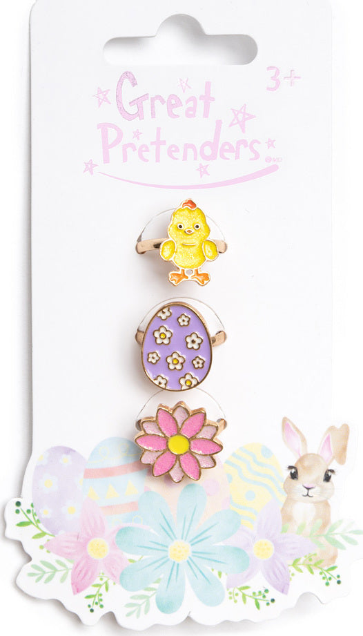 Easter Egg Ring Set