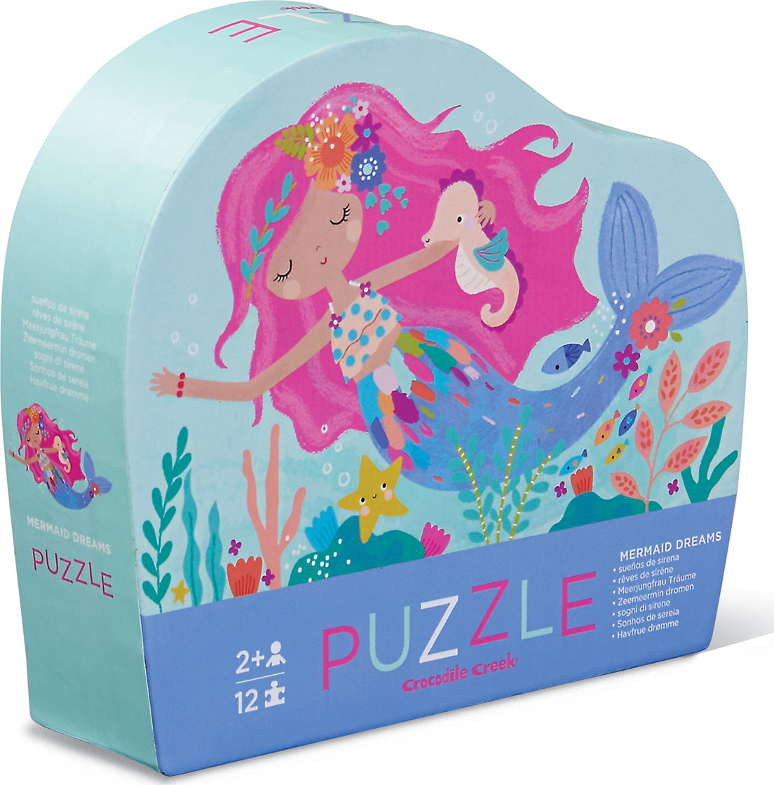 12-pc Mini Puzzle/Mermaid  Dreams