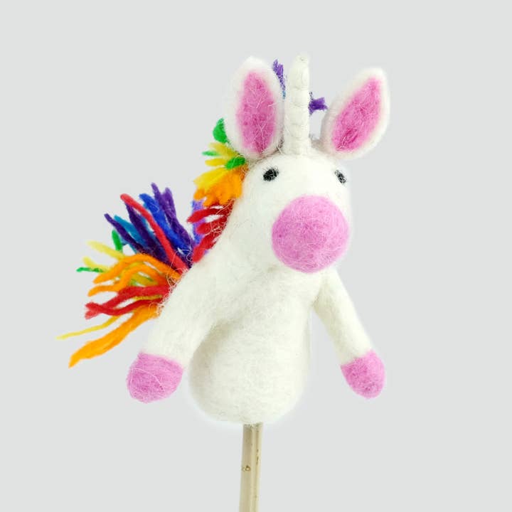 Finger Puppets – Rainbow Unicorn