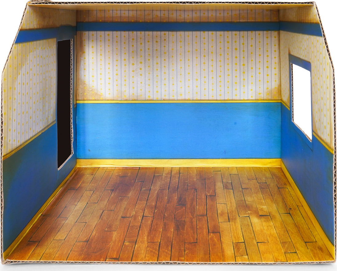 Sam & Julia Cardboard Room Bedroom