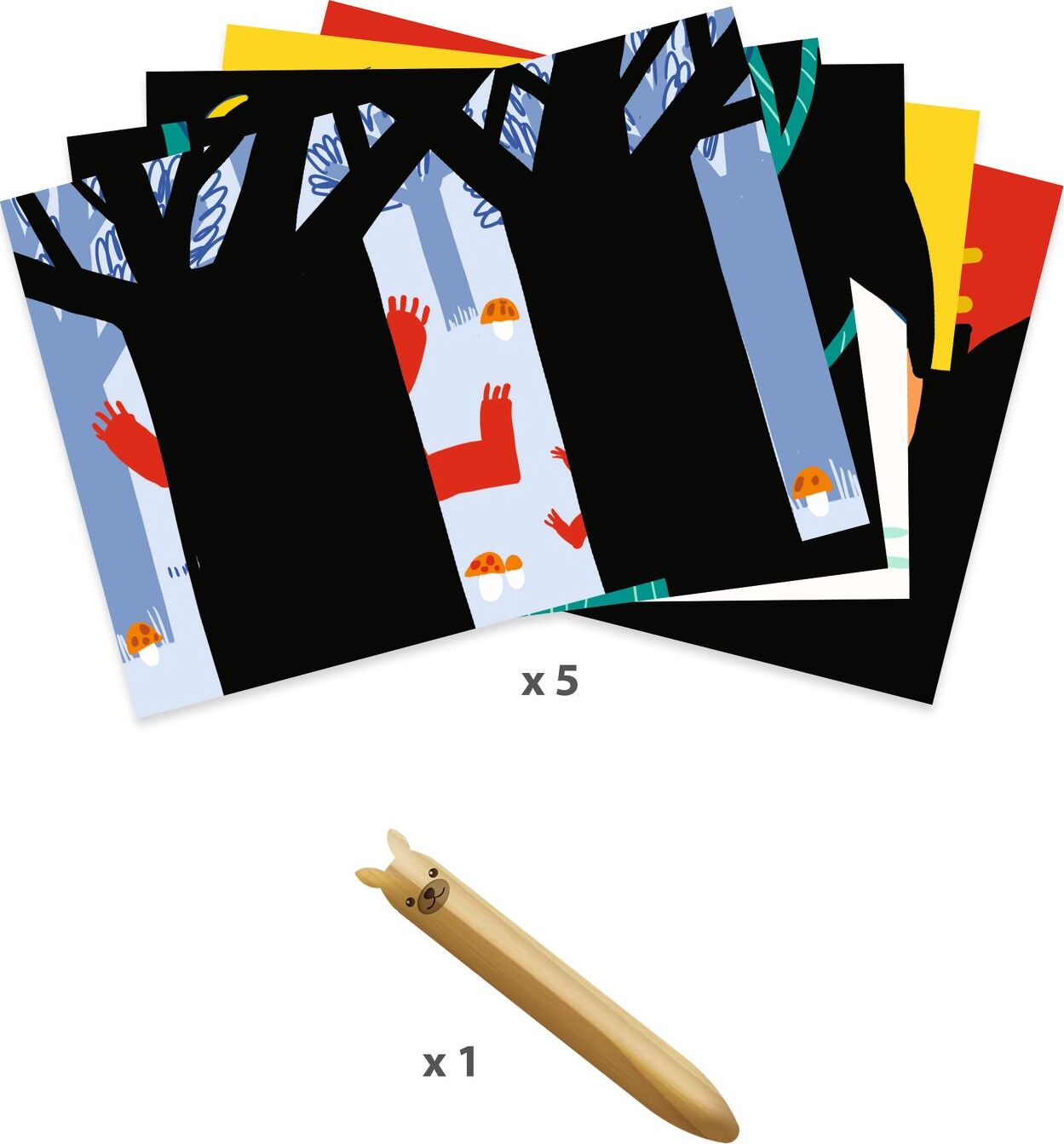 Scratch Cards: Learning About Animals