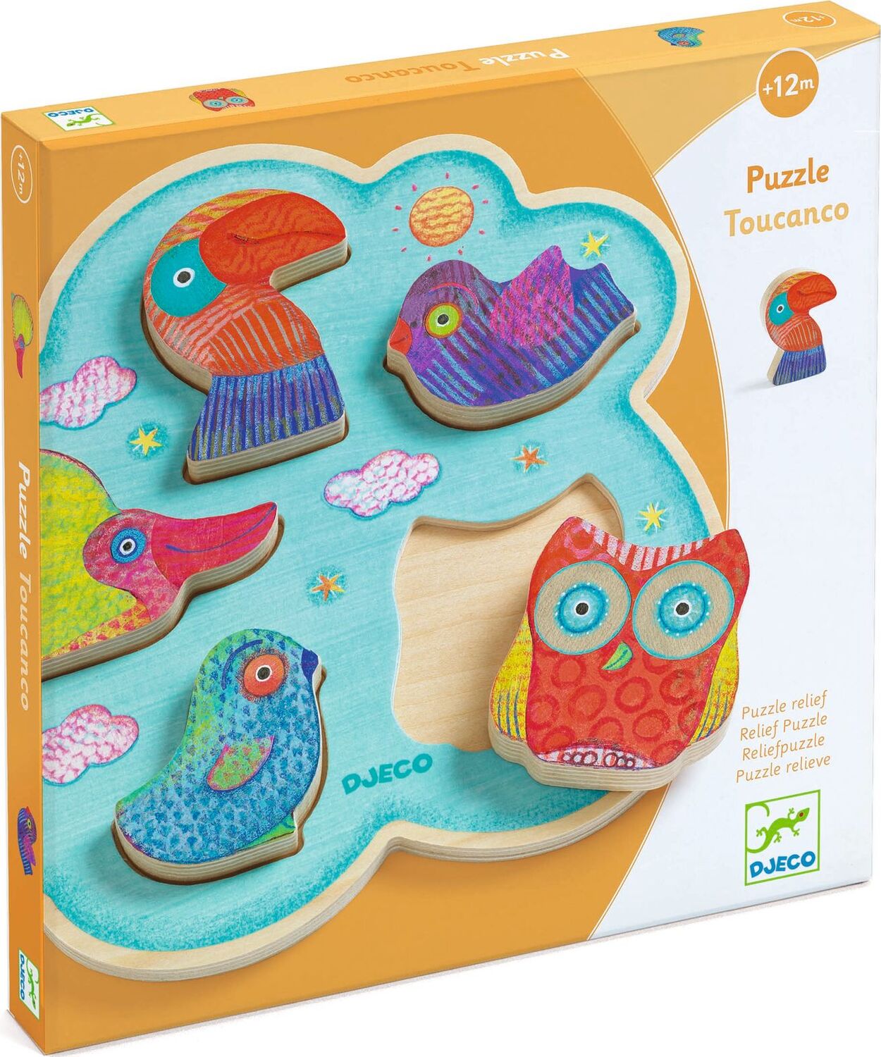 Wooden Puzzles - Toucanco