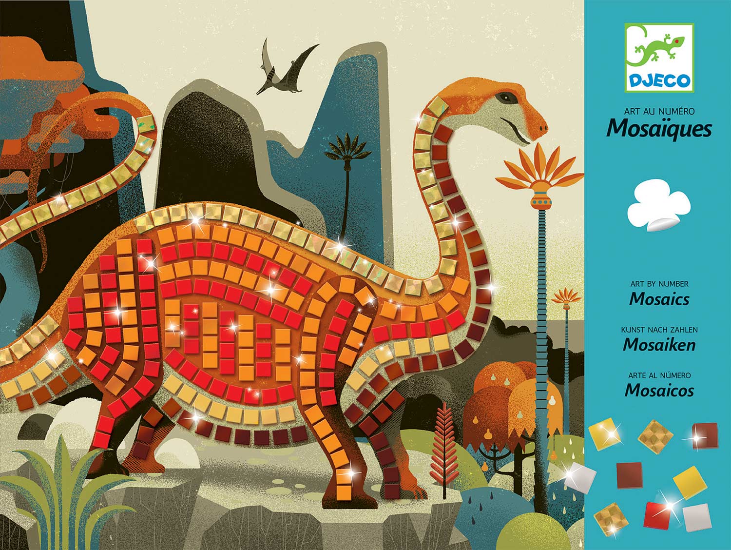 PG Mosaics Dinosaur