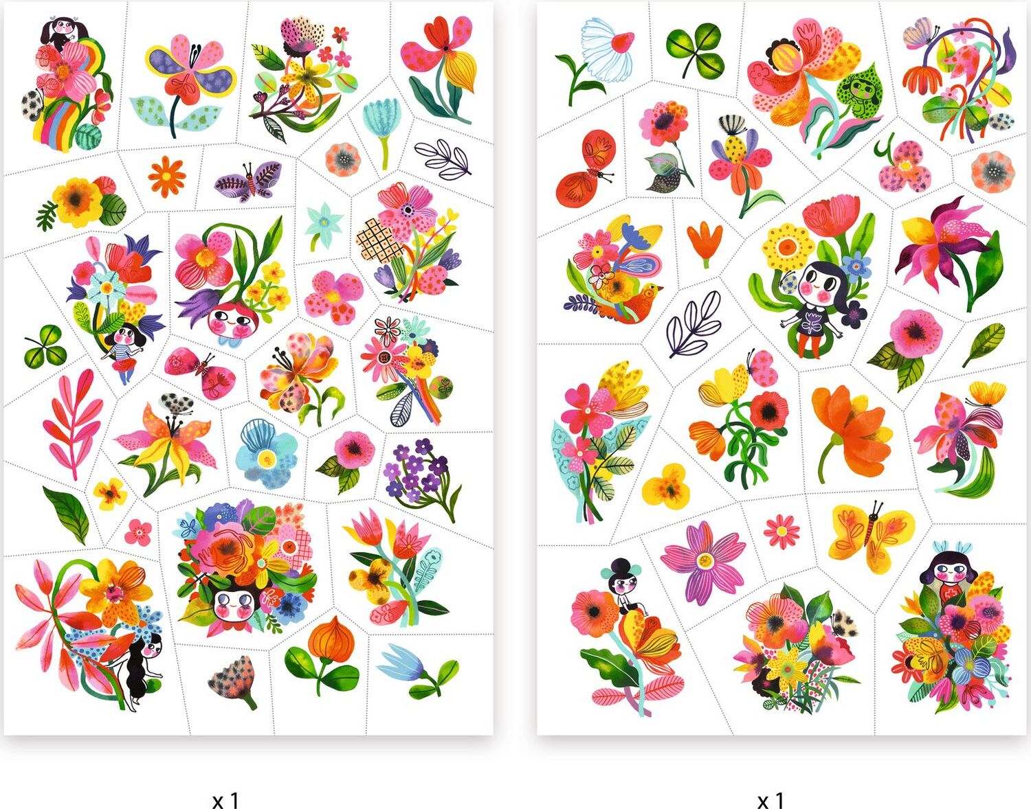 Tattoos Aqua Flor