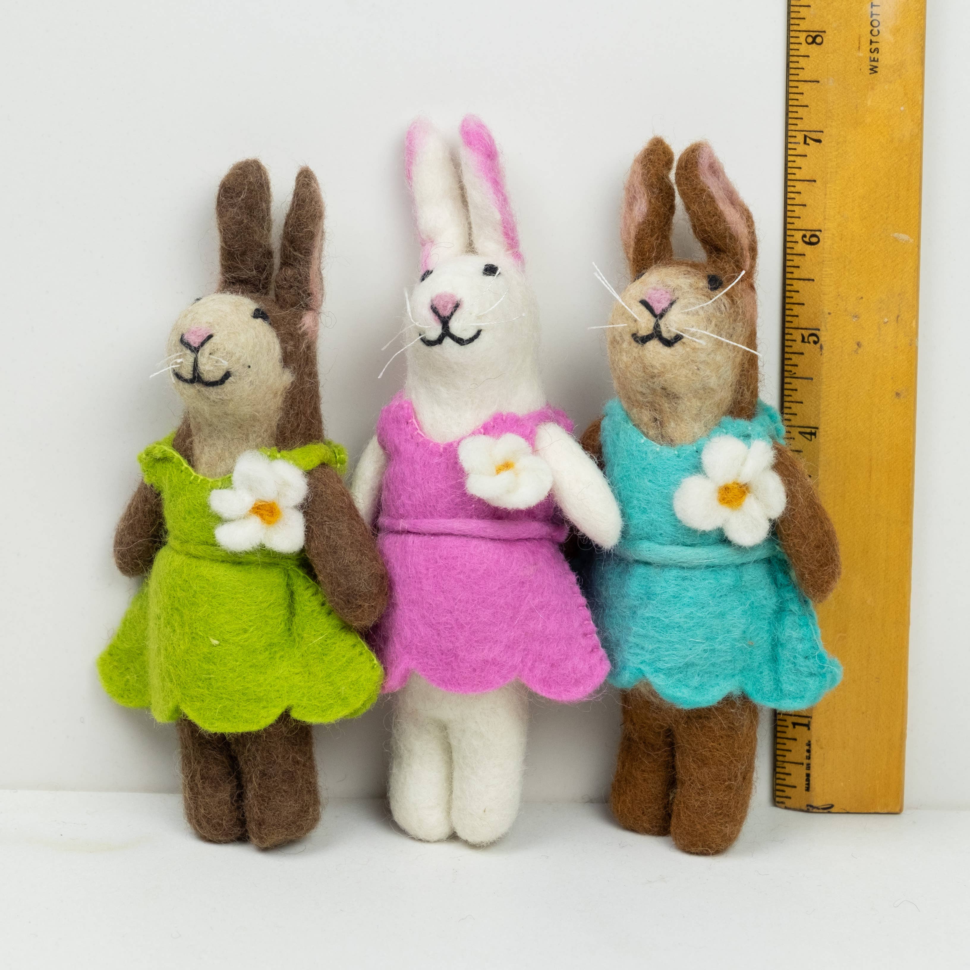 Felt Easter Bunny Dolls