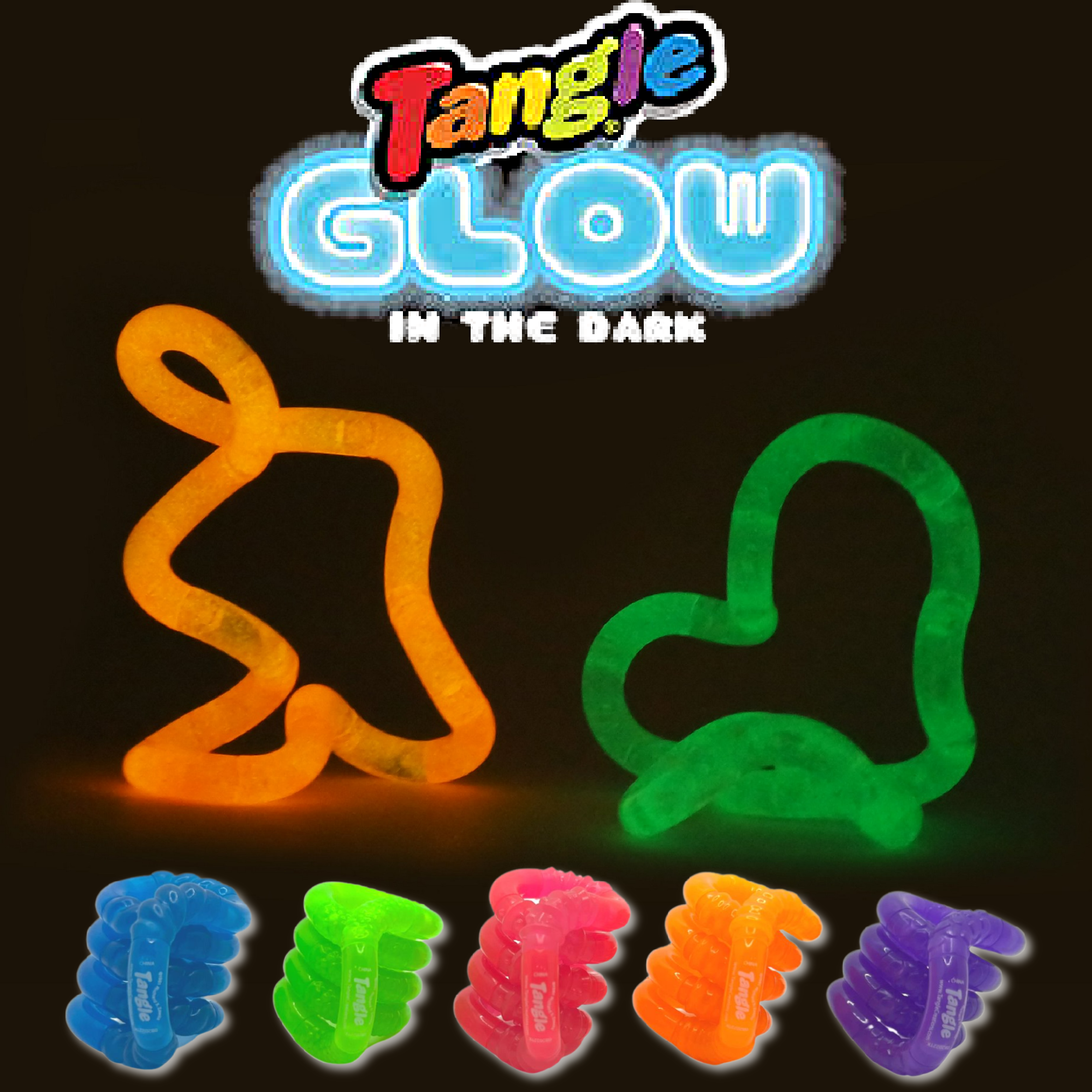 Tangle Jr. Glow in the Dark