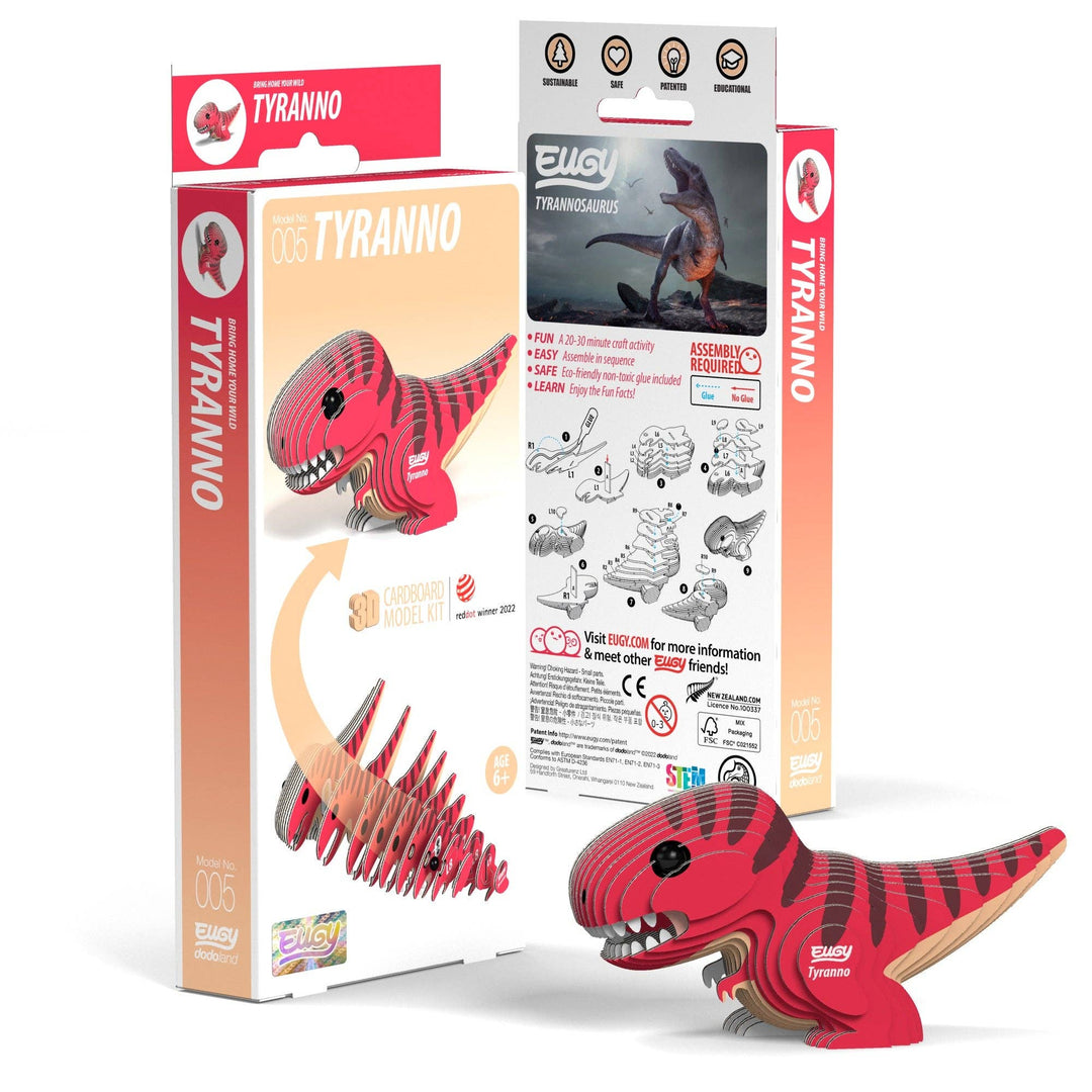 EUGY Tyrannosaurus 3D puzzle