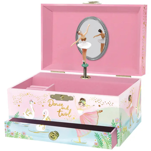 Ballerina Musical Jewelry Box Deluxe