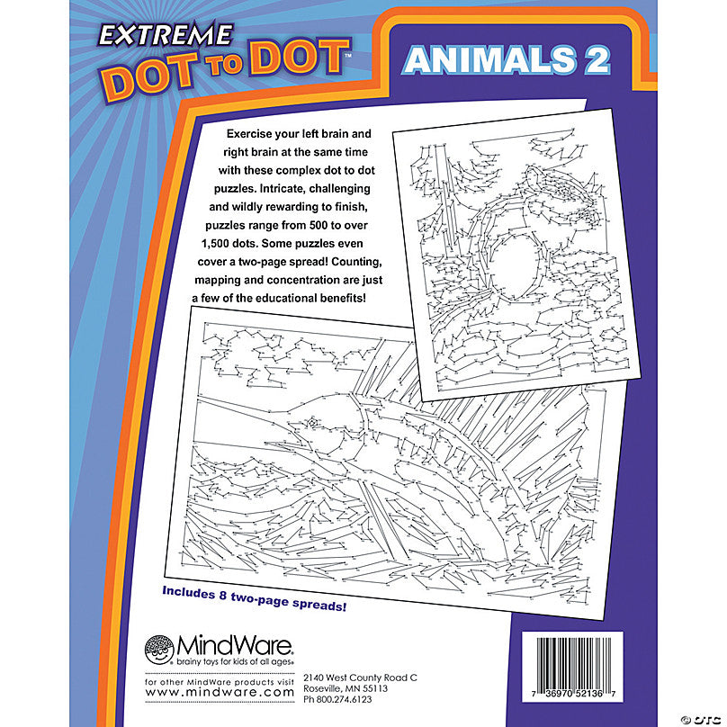 Extreme Dot-To-Dot: Animals 2