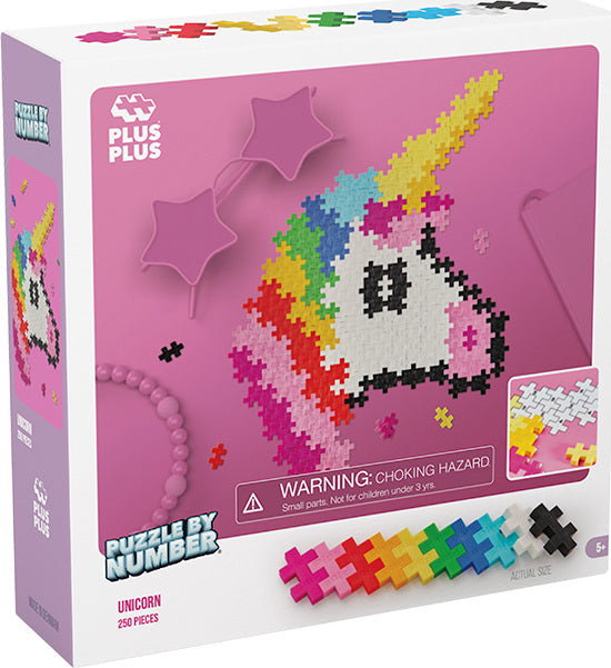 Puzzle by Number: Unicorn - 250