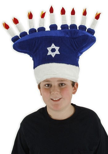 Happy Chanukah Plush Hat