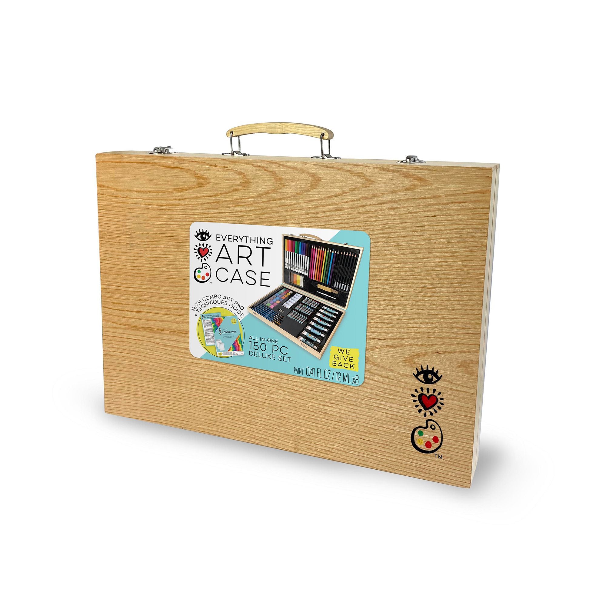 Wooden Deluxe Art Case