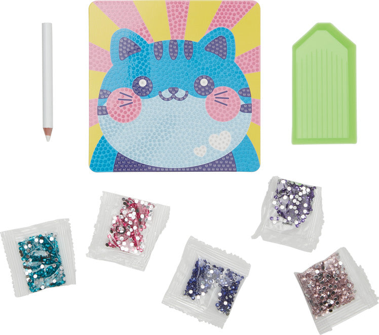 Mini Gem Art Kit - Cutesy Cat