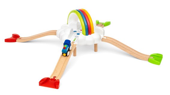 BRIO My First Railway Light Up Rainbow Set