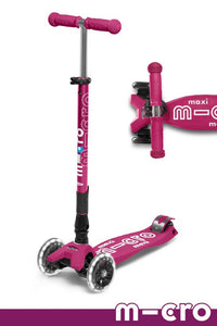 Micro Maxi Deluxe Foldable LED - Berry Red