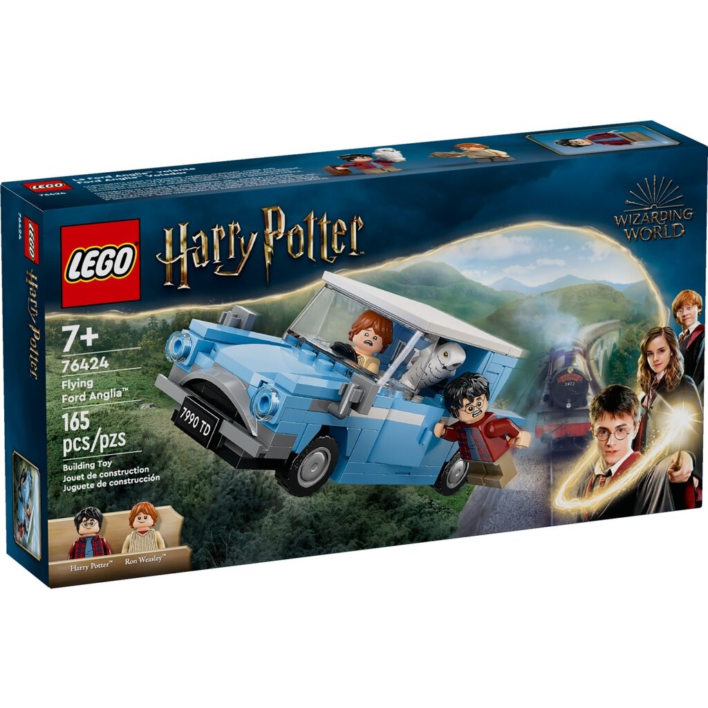 Harry Potter Flying Ford Anglia Car