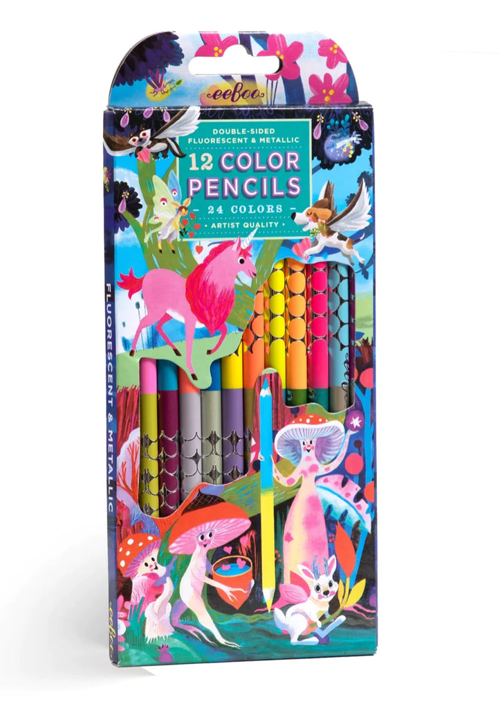 Magical Creatures 12 Double Sided Pencils