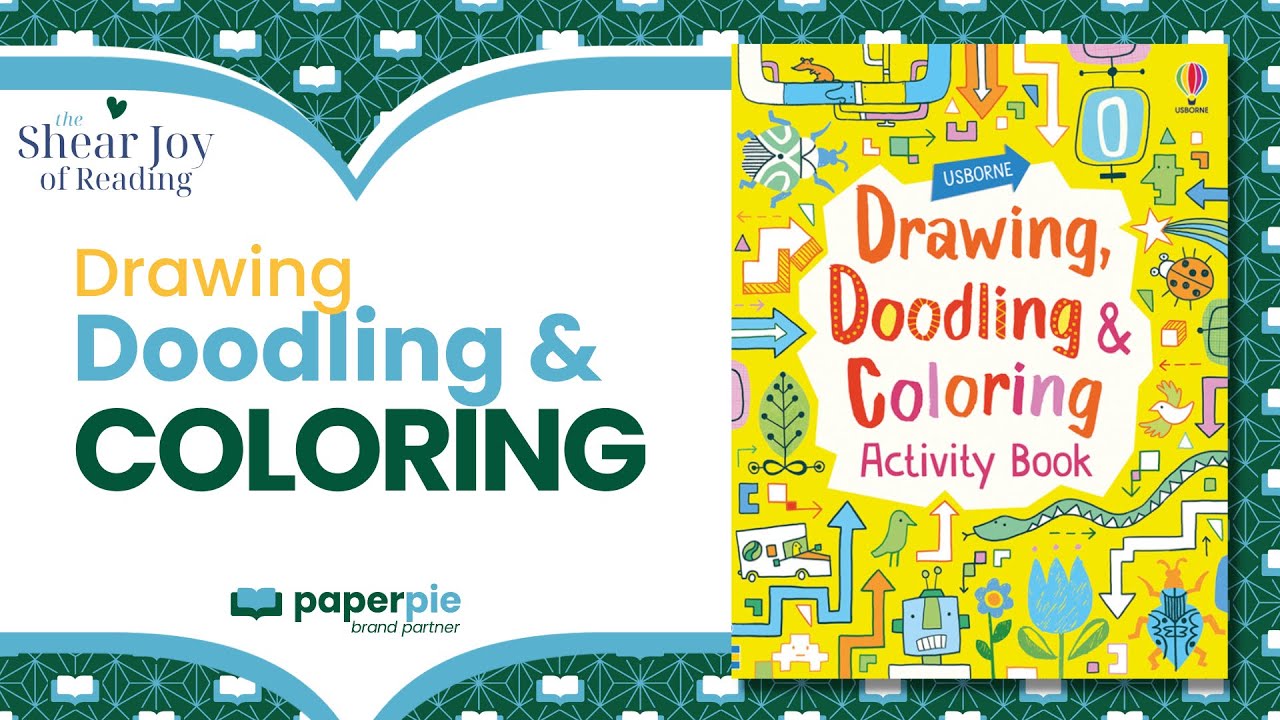 Drawing, Doodling & Coloring Activity Book