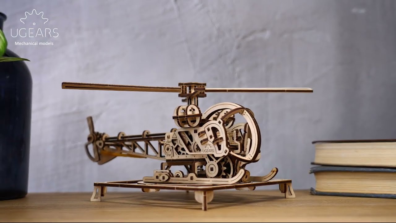 UGears Mini Helicopter