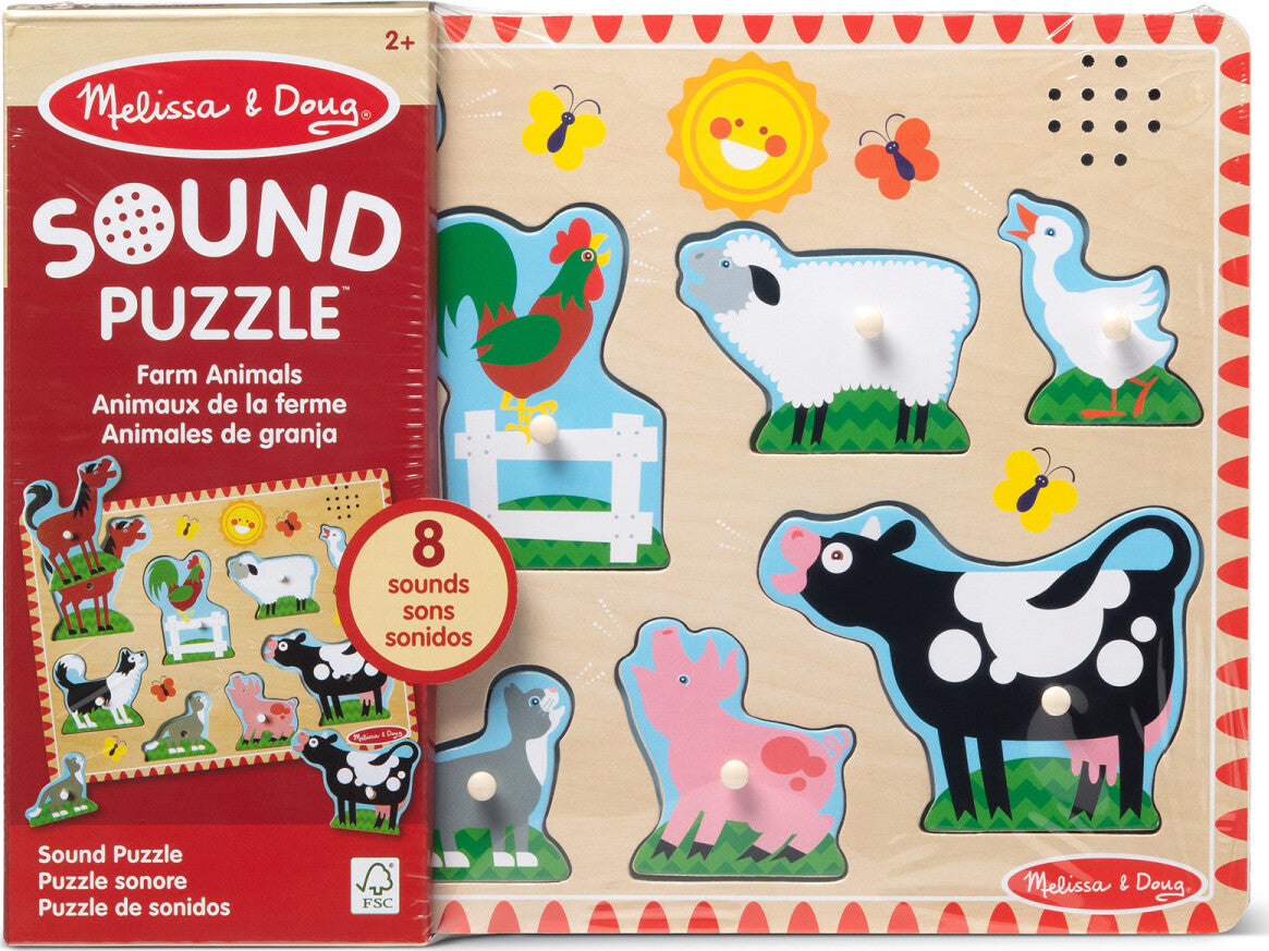 Farm Animal Sounds Puzzle