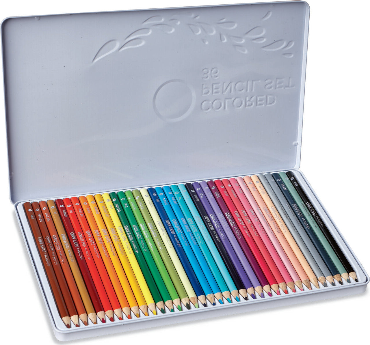 Color By Number 36 Colored Pencil Set