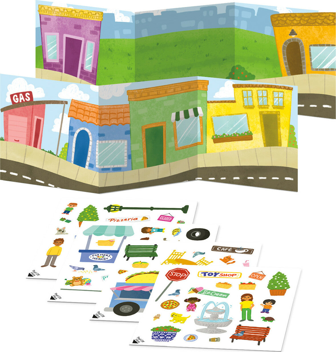 Sticker Tote: Around Town