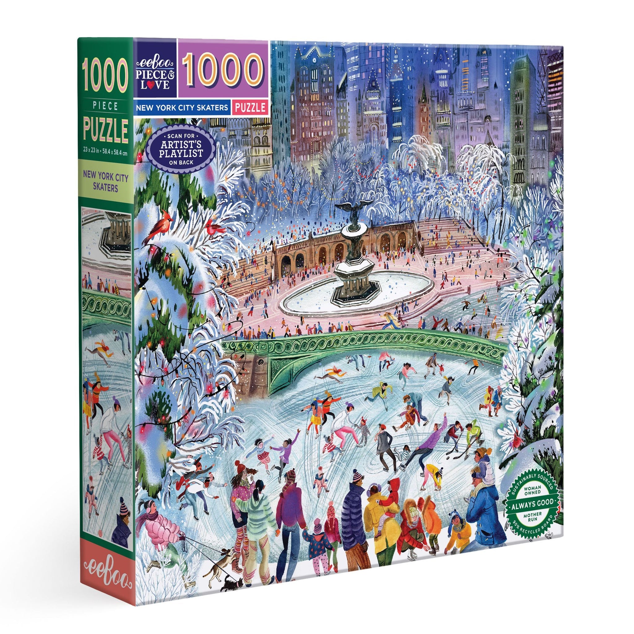 New York City Ice Skaters - 1,000