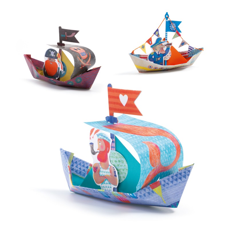 Origami - Floating Boats