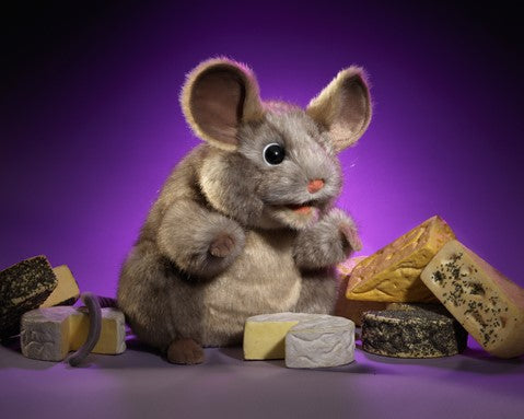 Gray Mouse Puppet