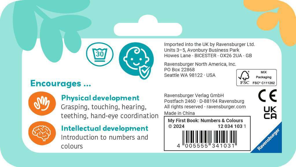 My First Book Numbers & Colors