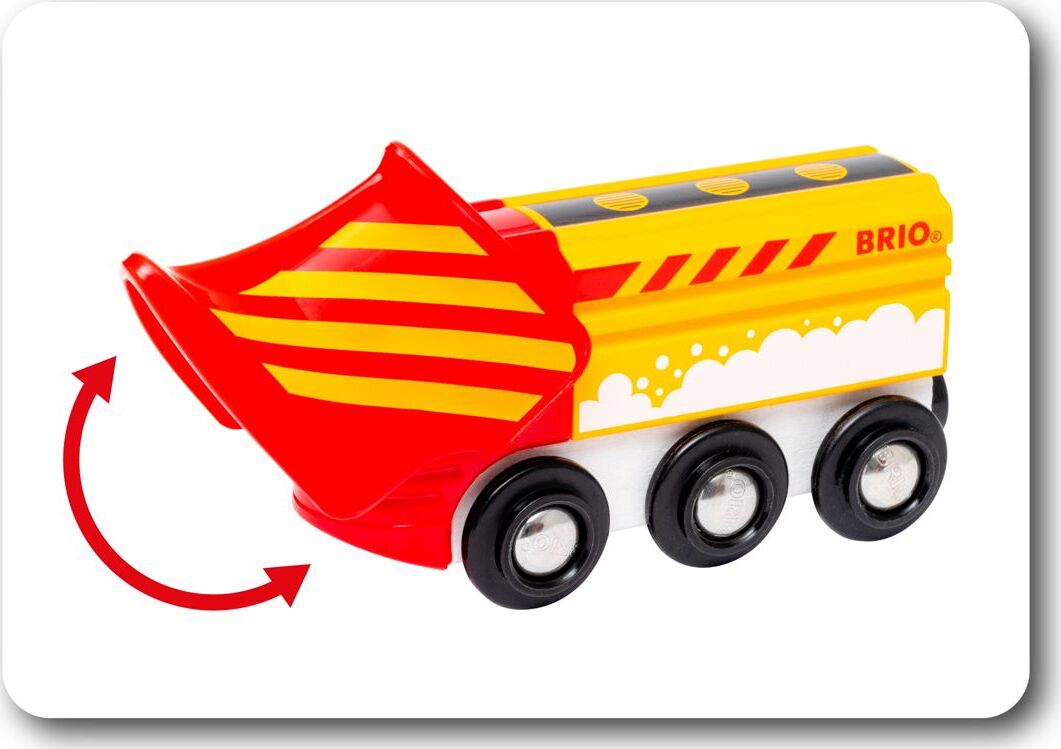 BRIO Snow Plow Train