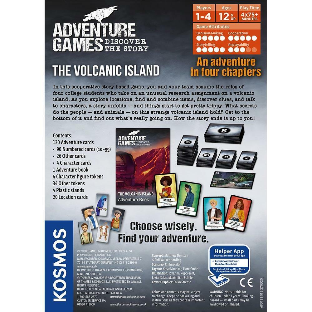 Adventure Games - The Volcanic Island