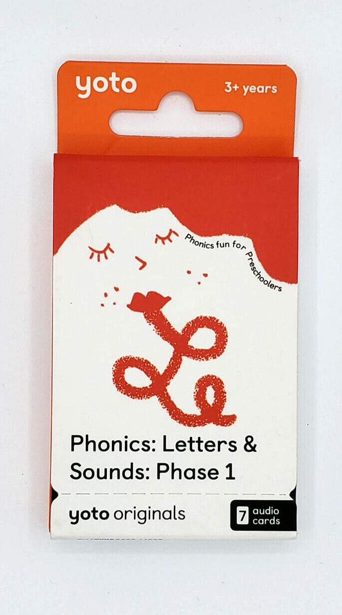 Yoto Phonics: Letters & Sounds, Phase 1