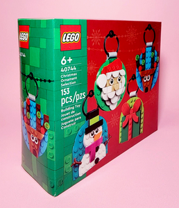 LEGO Christmas Ornament Selection