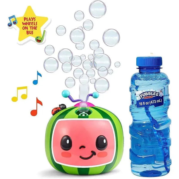 CoComelon Musical No Spill Bubbles Machine