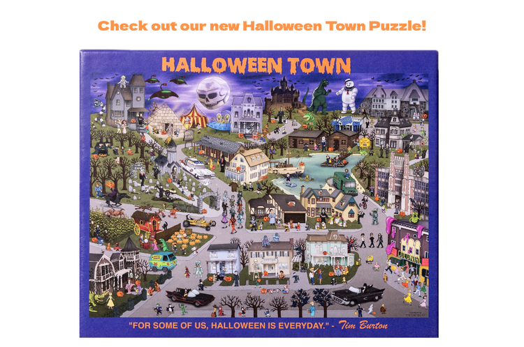 Halloween Town Puzzle 500 pc