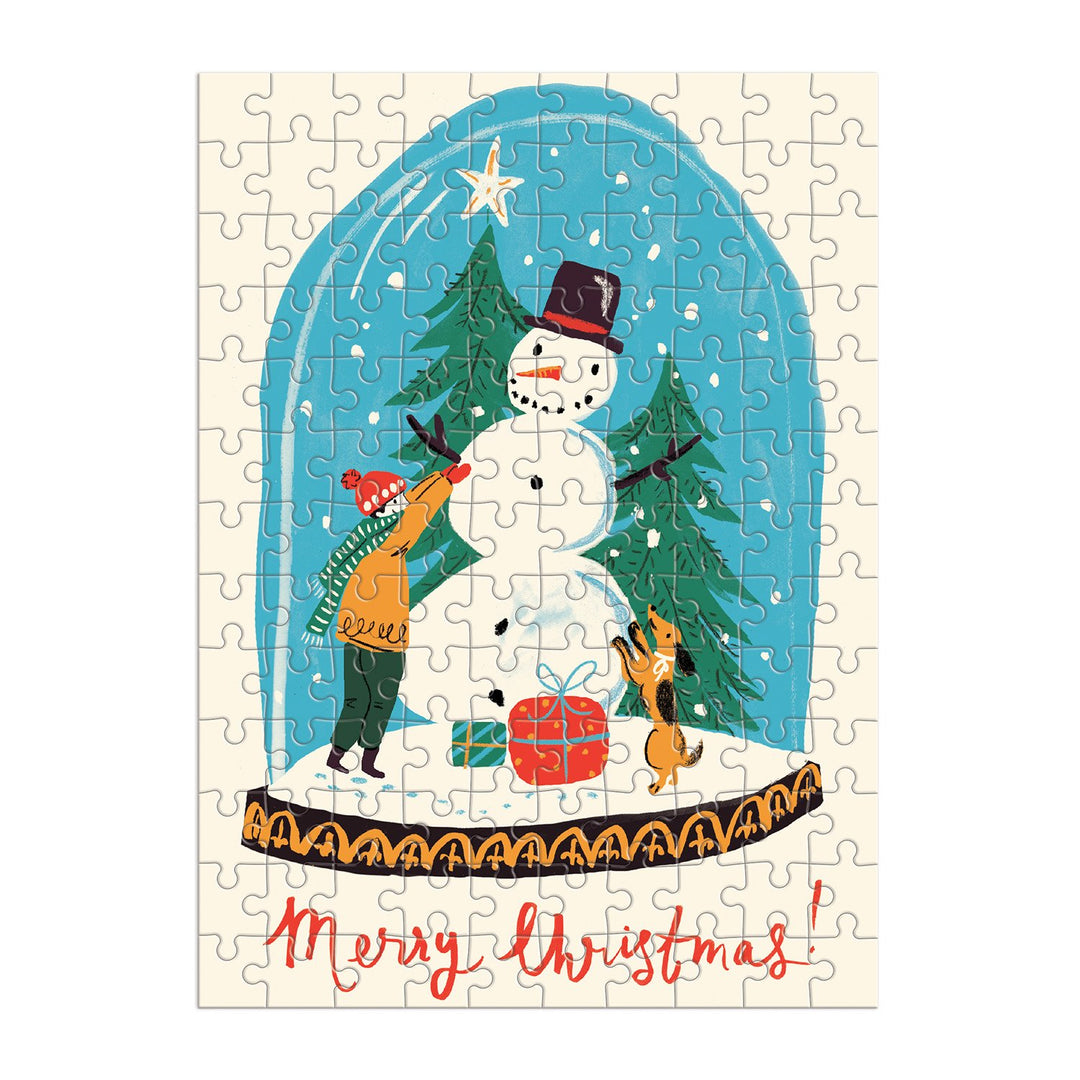 Snow Globe 130 Piece Puzzle