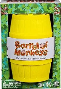 Barrell of Monkeys Retro Yellow