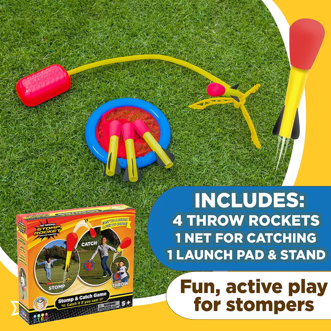 Stomp & Catch Stomp Rocket Game